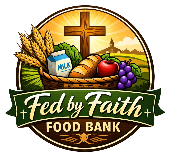 Logo: Fed by Faith Food Bank